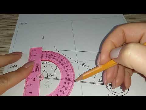 Видео: Расчет данных для перенесения проекта в натуру