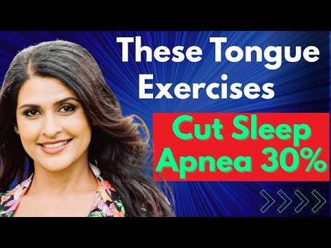 Видео: Стоматолог: Эти упражнения для языка сокращают апноэ во сне на 30%