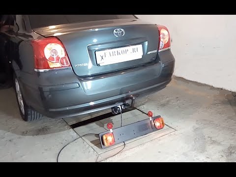 Видео: Инструкция по установке фаркопа на Toyota Avensis (2008 г. в.) в компании Farkop161.ru