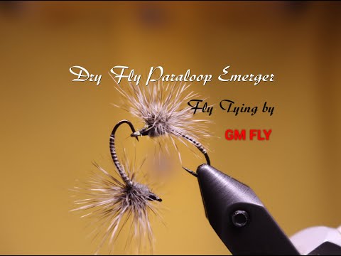 Видео: Сухая Мушка Paraloop Emerger Как связать от GM FLY