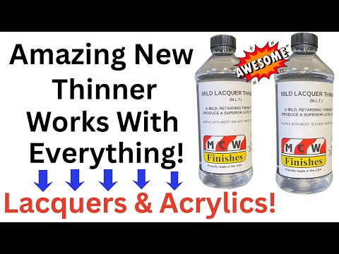 Видео: Удивительный новый растворитель для красок, подходящий для любых материалов: акриловых красок и л...