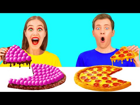 Видео: Укрась Пиццу Челлендж | Съедобная Битва от DuKoDu Challenge