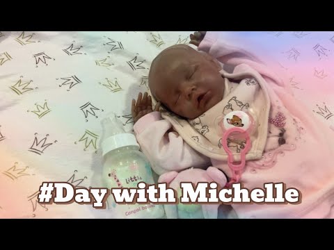 Видео: VLOG: А day with Michelle. День с реборном. Прогулка.