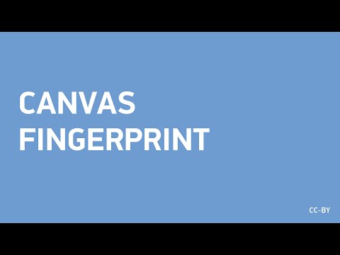 Видео: Индексация Пользователей canvas fingerprint