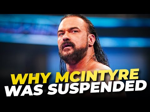 Видео: Раскрыта настоящая причина отстранения Дрю Макинтайра от WWE | Новости рестлинга