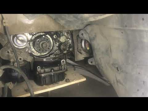 Видео: Течь масла  сторона грм 4g69