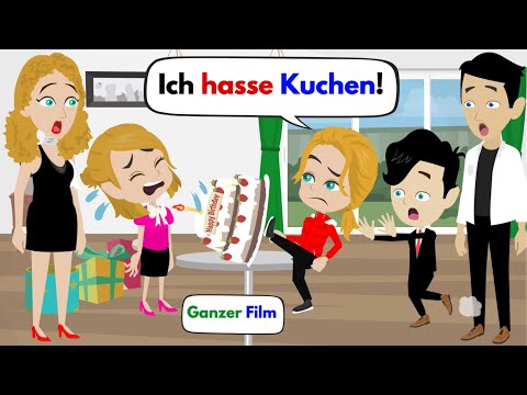Видео: Сара портит вечеринку в честь дня рождения и получает домашний арест | Учите немецкий с Сарой