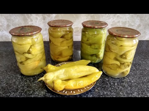 Видео: 58.✓Квашеный стручковый перец - цицак  на зиму.✓Ծիծակի թթու.✓Pickled peppers.