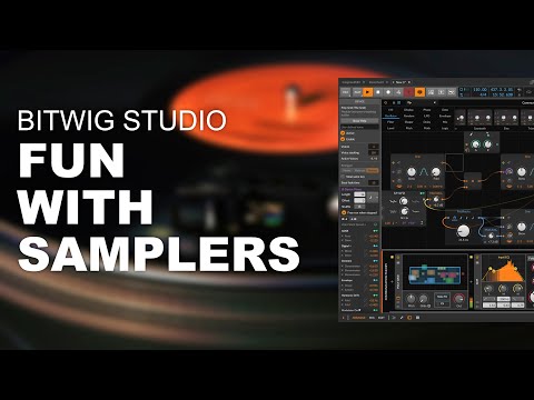 Видео: Развлечения с семплерами в Bitwig Studio