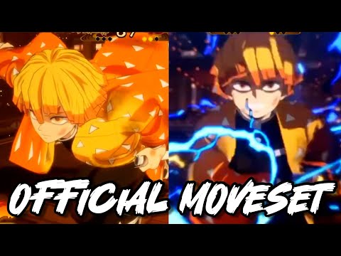 Видео: Разбор приёмов дополнения Infinity Castle Zenitsu в игре Demon Slayer The Hinokami Chronicles 2