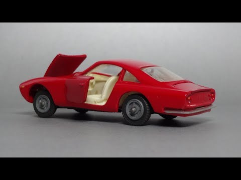 Видео: 1962 Ferrari 250GT Berlinetta || Polytoys remake || Made in URSS - 1980 - Масштабная модель 1:43