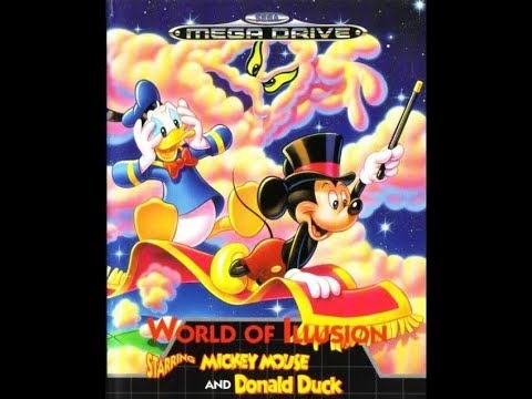 Видео: World of Illusion: Starring Mickey Mouse and Donald Duck Прохождение за Микки Мауса (Sega Rus)