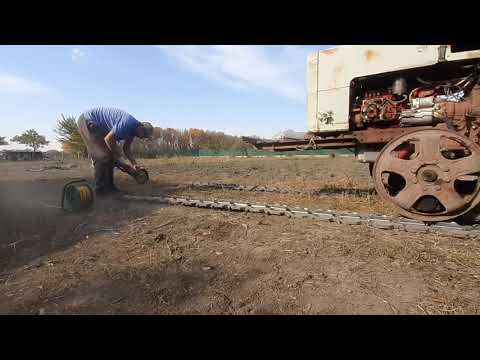 Видео: Трактор т-70 замена пальцев гусениц  (учимся на моих ошибках)