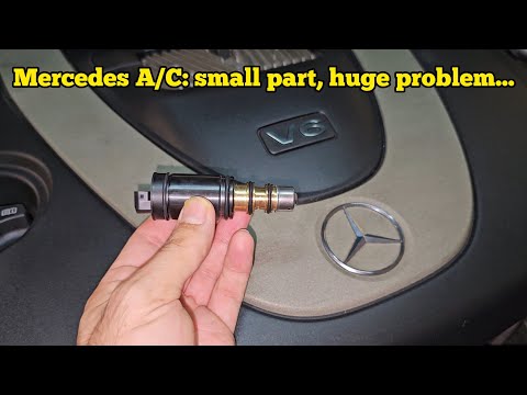 Видео: Небольшая деталь, вызывающая огромную проблему: электромагнитный клапан управления кондиционером.