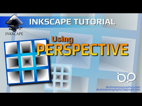 Видео: Использование ПЕРСПЕКТИВЫ в INKSCAPE