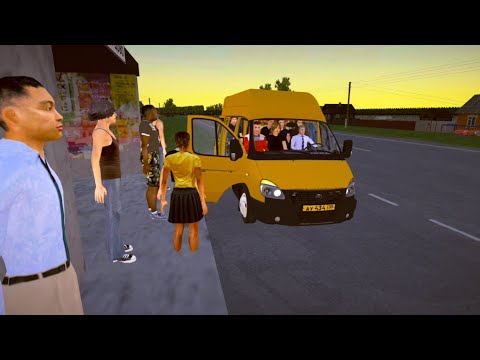 Видео: 6-часовой утренний рейс на 434 Газели по маршруту Серпов-Адрин PBS2 