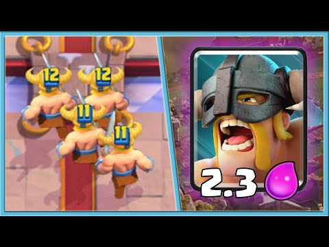 Видео: 🗿 ЭЛИТКА ПОД РЕЙДЖЕМ ЗА 2.3 ЭЛИКСИРА! САМАЯ БЫСТРАЯ КОЛОДА В МИРЕ / Clash Royale