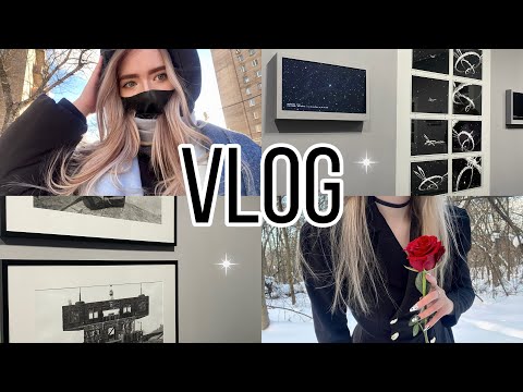 Видео: VLOG:Будни студента//колледж//выставка//мои съёмки
