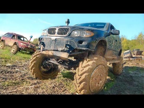 Видео: SUBARU поспорил OFF ROAD BMW X5 и УАЗами на бездорожье