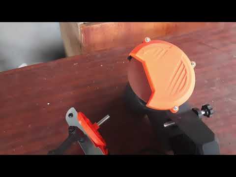 Видео: Дніпро-М. Заточка цепу.Станок для заточки цепу огляд перший запуск.