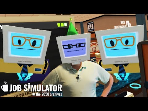 Видео: КУПЛИНОВ УСТРОИЛСЯ НА РАБОТУ ► Job Simulator #1