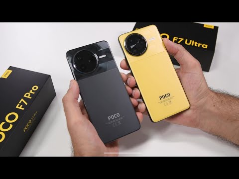 Видео: Poco F7 Ultra - Poco F7 Pro. Сравнение от Арстайл!