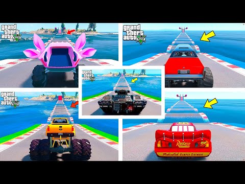 Видео: 🌊 5 КРУТЫХ ВИДЕО ПРО ВОДНЫЕ КОЧКИ В GTA 5! 🚗 МАШИНЫ ПРОТИВ СУМАСШЕДШИХ ВОЛН