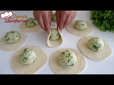 Видео: Без духовки! Турецкий хлеб с картофельной начинкой. Самый вкусный и простой хлеб
