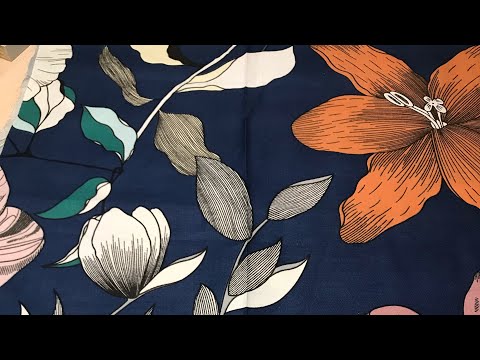 Видео: ❤️РАСПАКОВКА ТКАНИ ИЗ ИВАНОВО❤️мои рукоделочки❤️