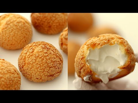Видео: Самое идеальное Pure Milk Cookie Puff / заварное печенье