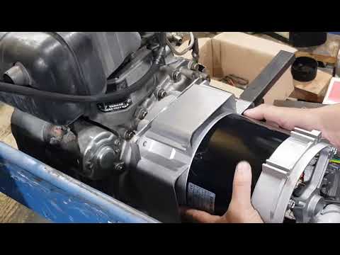 Видео: Демонтаж генератора с бензогенератора SDMO 4000