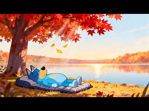 Видео: 🍂 «Спокойная прогулка по листьям» от Bluey 🍁 Нежная фортепианная музыка для учёбы, концентрации и
