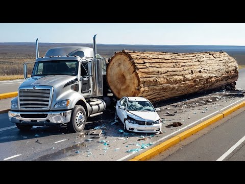 Видео: ОПАСНЫЕ ИДИОТЫ, ФЭЙЛЫ ГРУЗОВИКОВ И ТЯЖЕЛОЙ ТЕХНИКИ