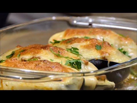 Видео: Тебе понравится! Самый вкусный рецепт с баклажанами. Легкий, вкусный и сытный ужин