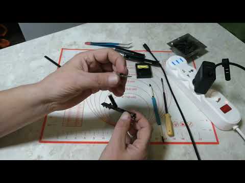 Видео: Паяльник Т 85 решение проблемы по питанию, 2-е видео.
