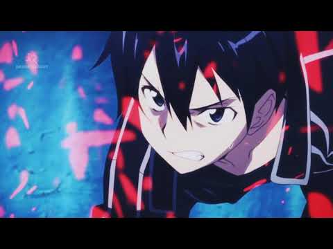 Видео: Sword art online [AMV] (САО) Кирито и Асуна - Reona Alicizaton OST (Niji no Kanata ni).