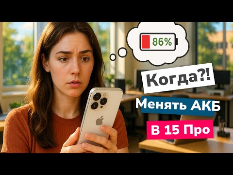 Видео: Пора ли менять аккумулятор на Айфон 15 Про