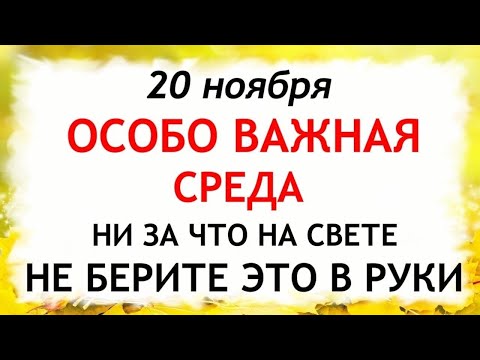 Видео: 20 ноября Федотов День. Что нельзя делать 20 ноября. Народные Приметы и Традиции Дня.