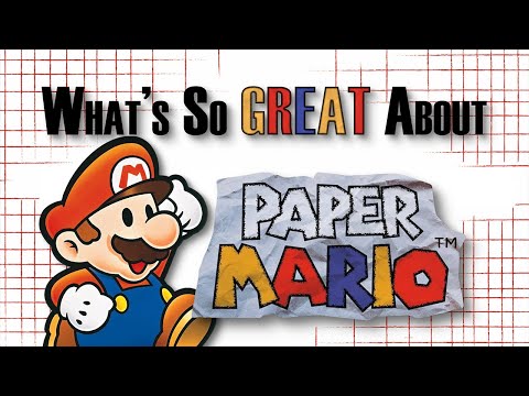 Видео: Что такого замечательного в Paper Mario? — Уничтожение конкурентов