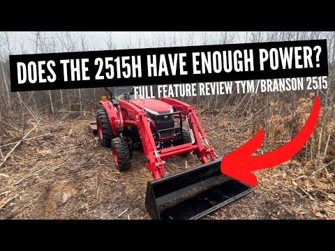 Видео: Достаточно ли мощности? Обзор TYM 2515H и Branson 2515H