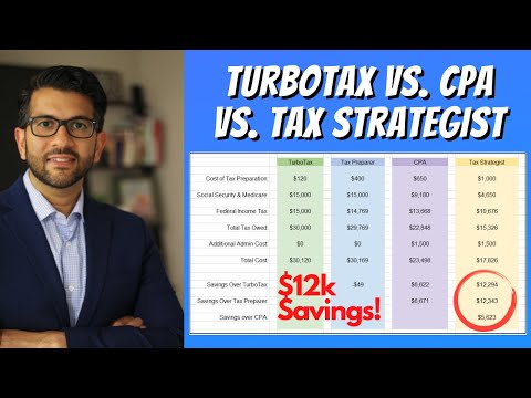 Видео: Не пользуйтесь TurboTax или CPA... вместо этого наймите налогового стратега. Вот почему...