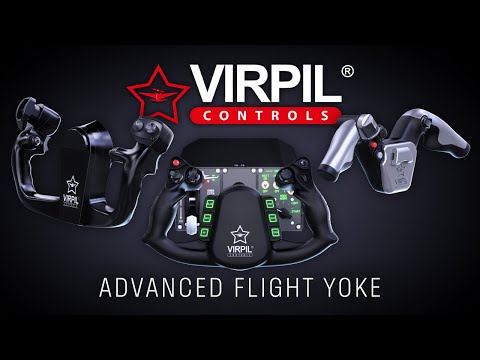 Видео: VPC Advanced Flight Yoke - Старт Кикстартера | VIRPIL Controls RU