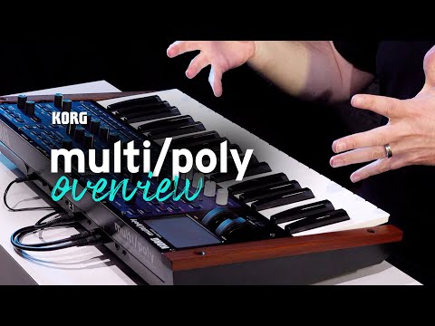 Видео: Korg multi/poly — изучите особенности и возможности