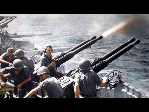 Видео: Кошмар японского флота: 331 американский эсминец, которого они не могли видеть