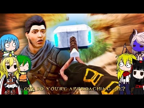 Видео: GATE реагируют на Джошдубские клинки и колдовской молот Тора