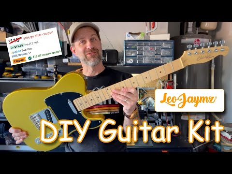 Видео: Я собрал комплект гитары Leo Jaymz Tele-style за 103 доллара