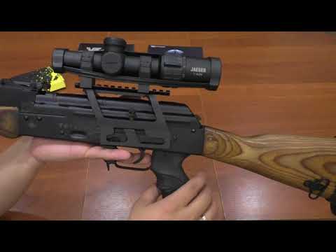 Видео: Часть 2  ВПО 209, переделка крепления прицела, ДТК Рэдстар, и стрелковые очки