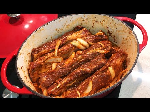 Видео: НЕЖНЕЙШИЕ! Говяжьи ребрышки в духовке. Сочные и пряные!