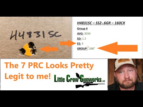 Видео: 7-мм разборки | Часть 10 | 7-мм PRC: контрольные испытания патронов | Little Crow Gunworks