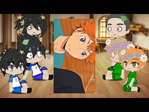 Видео: haikyuu! реакция команды хинаты и кагеямы на хинату шоё. react to hinata shoyo.